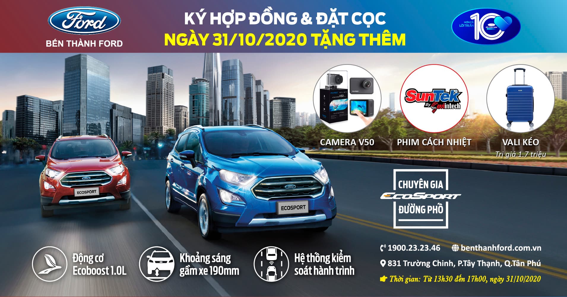 Giới thiệu ra mắt Ford Ecosport 2020 - Chuyên gia đường phố