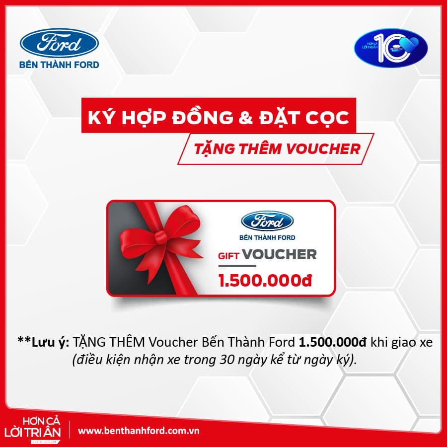 Nhận Voucher Bến Thành Ford