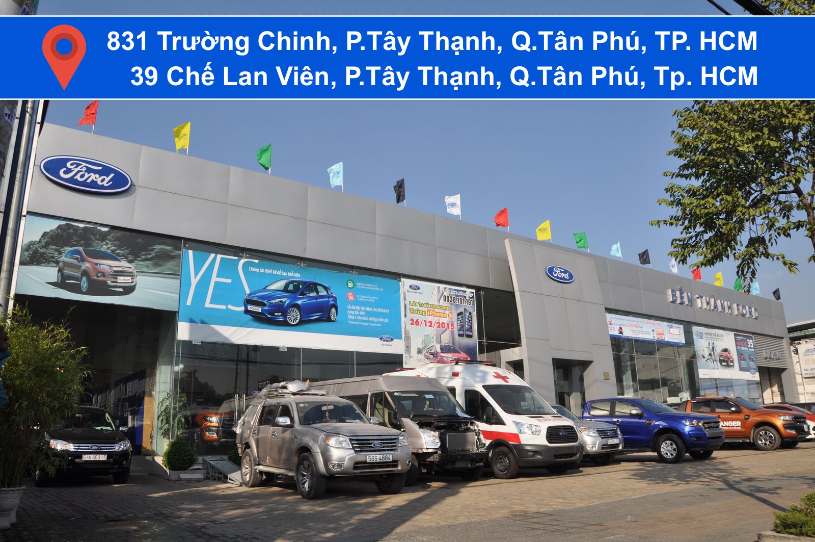 Bến Thành Ford khuyến mãi dịch vụ mùa hè 2018 2