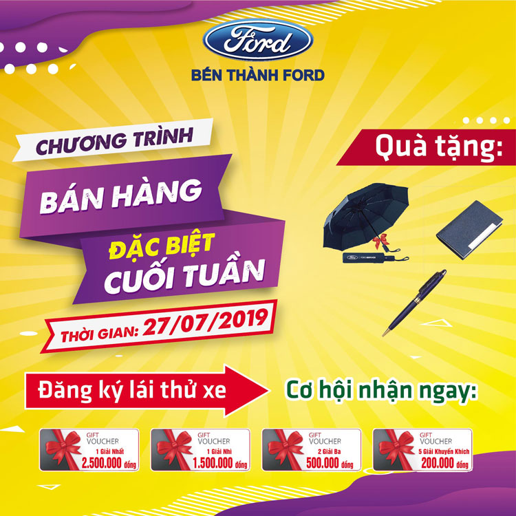 Chương trình Bán Hàng Đặc Biệt Cuối Tuần