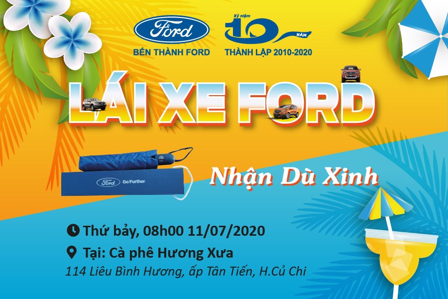 Lái thử xe ford Củ Chi