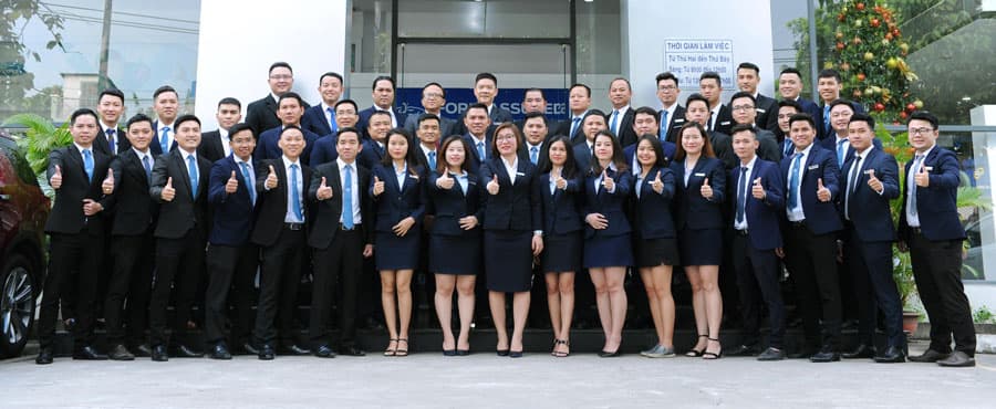 Đội ngũ nhân viên Bến Thành Ford