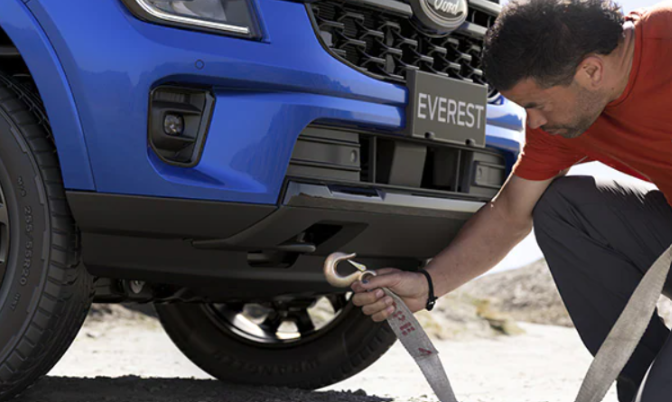 Ford Everest thế hệ mới - gầm xe