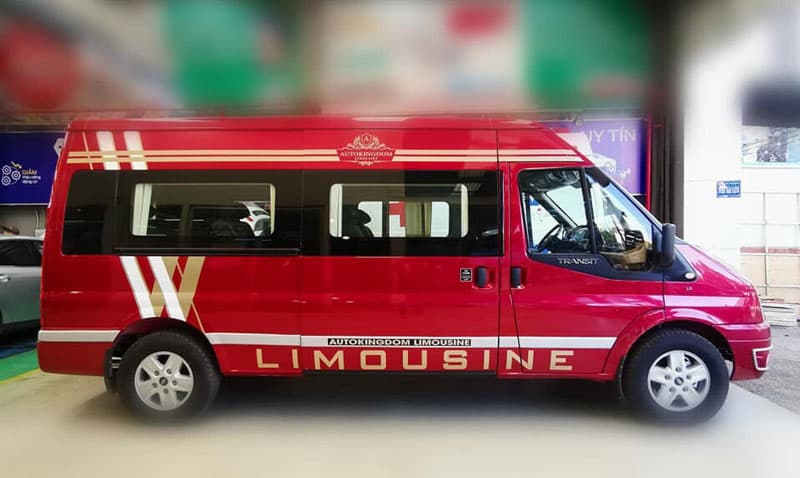 Ford Transit Limousine Đỏ