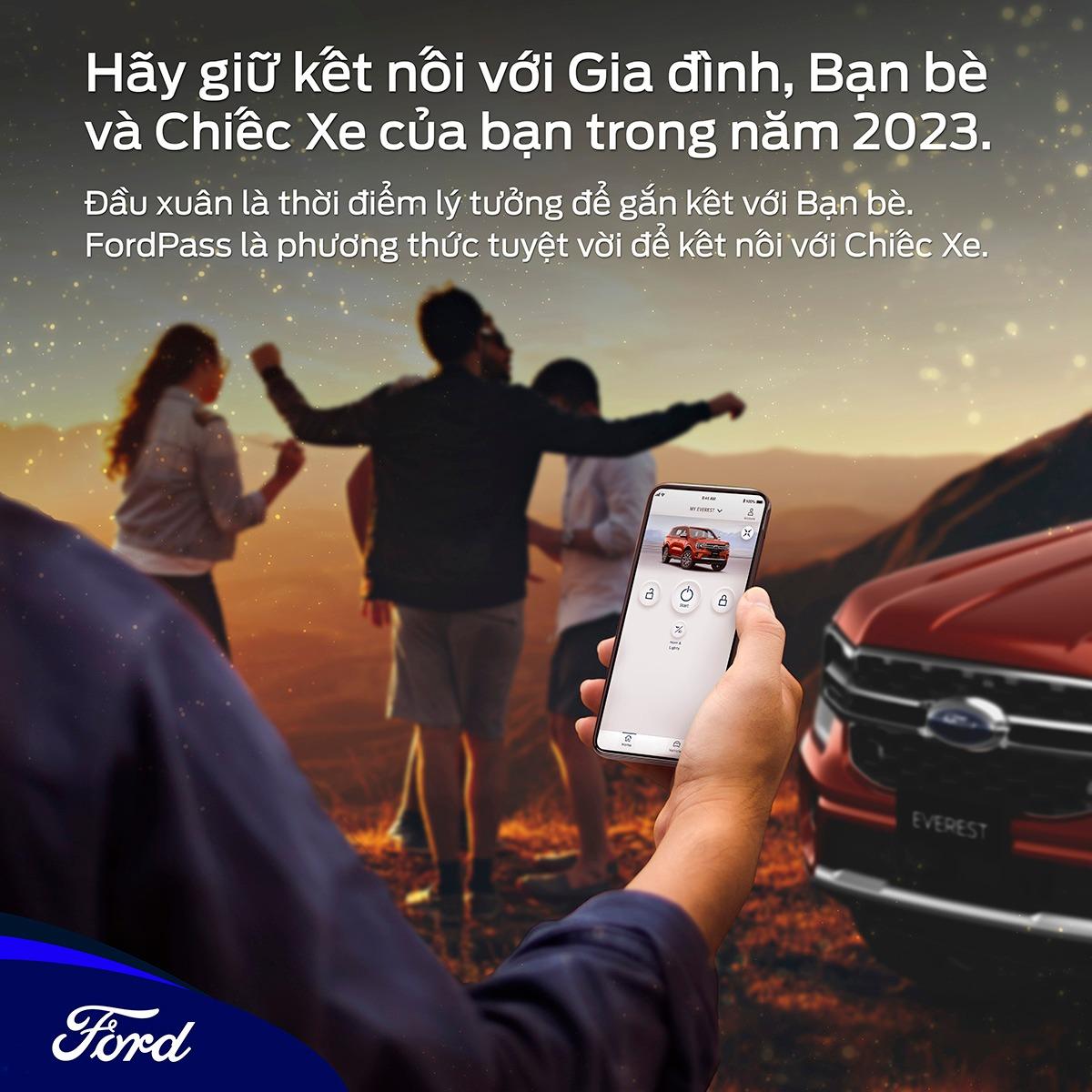 Fordpass connect tinh nang dieu khien xe ford