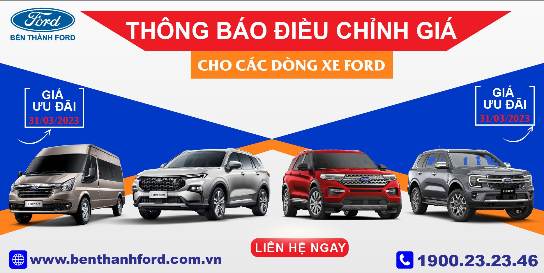 Gia moi xe ford
