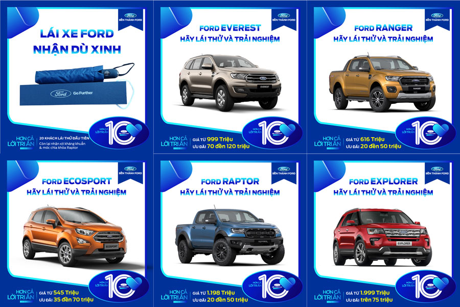 Lái xe Ford - Nhận Dù Xinh - Tại KCD Tên Lửa