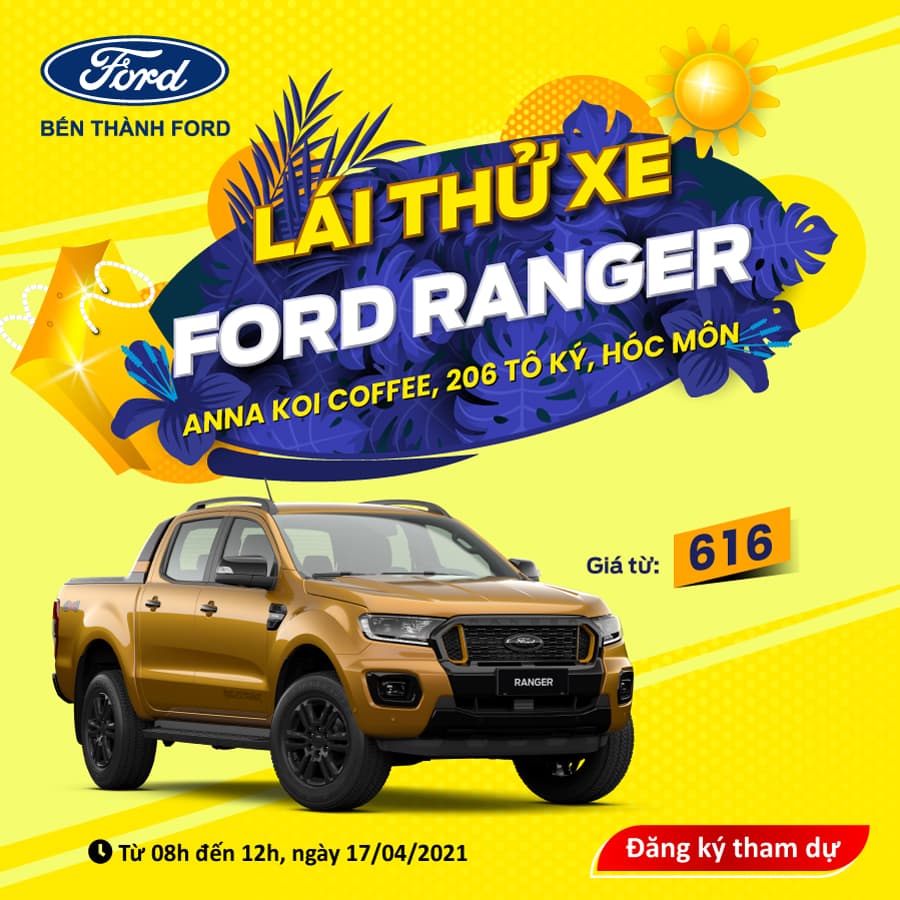 lái thử ford ranger