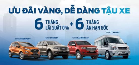 Ưu đãi vàng mua Ô tô Ford