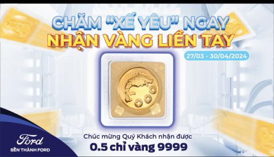 Chúc mừng 3 khách hàng đầu tiên nhận quà tặng qua chương trình "Chăm Xế Yêu Ngay - Nhận Vàng Liền Tay"