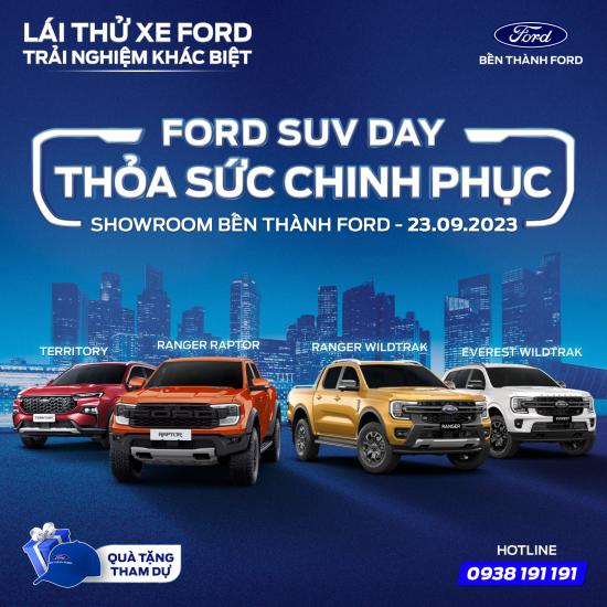 Ford Suv Day | Thoả Sức Chinh Phục | 23/09/2023