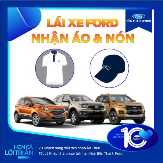 Lái thử xe Ford nhận Nón & Áo Thun - Đức Hòa, Long An