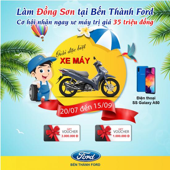 Đặt lịch hẹn nhận quà tặng - Cơ hội nhận xe máy Future