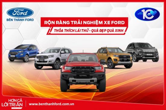 Rộn ràng trải nghiệm Xe Ford - Thỏa thích lái thử Quà đẹp Quà Xinh - Tân Hương, Tân Phú