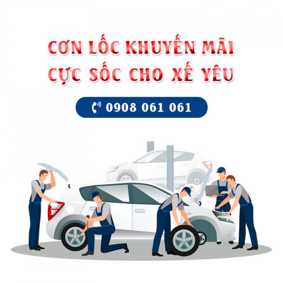 Cơn lốc khuyến mãi cực sốc cho Xế yêu