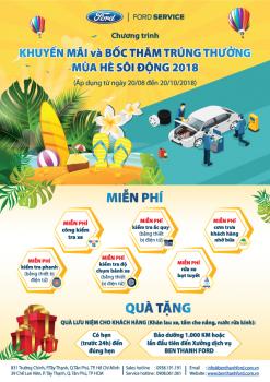Bến Thành Ford tổ chức chương trình mùa hè sôi động