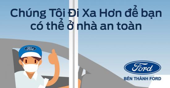 Chúng tôi đi xa hơn để bạn ở nhà an toàn!