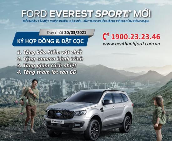 Giới thiệu ra mắt Ford Everest Sport