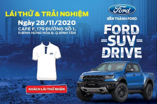 Lái thử Ford, rinh áo Ford - Cafe F, 179 đường số 1, P.Bình Hưng Hòa B, Q.Bình Tân