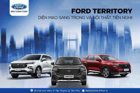 TERRITORY hòa hợp giữa diện mạo sang trọng và nội thất tiện nghi