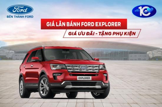 Giá lăn bánh xe Ford Explorer 2023 - Phiên bản Explorer Limited