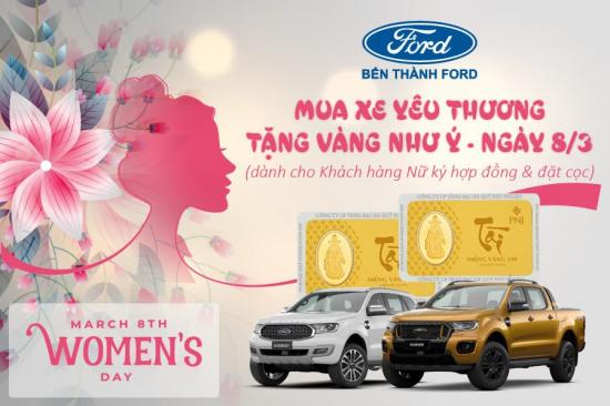 Mua xe tháng yêu thương - Tặng vàng như ý 8/3