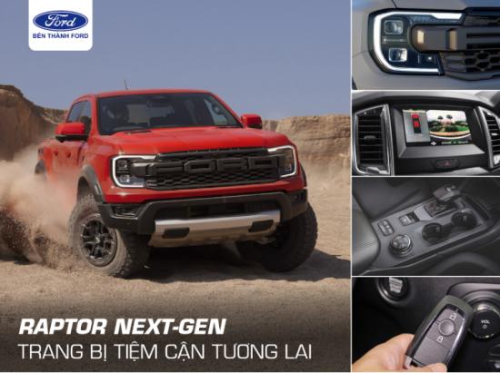 3 Điểm nổi bật khi đánh giá Ranger Raptor Thế hệ mới 2023