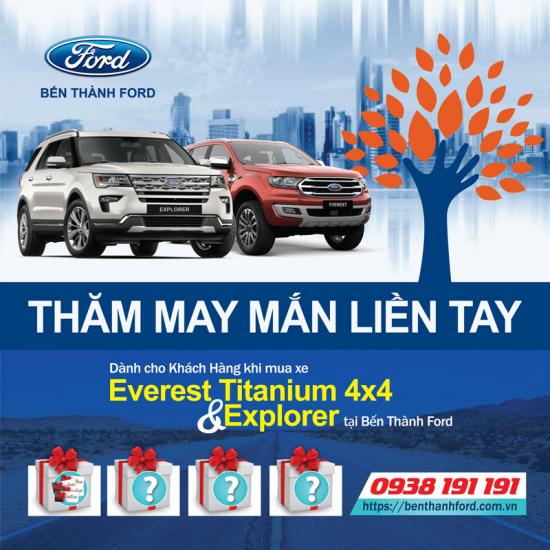 Thăm May Mắn Liền Tay - Khi mua xe Explorer và Everest