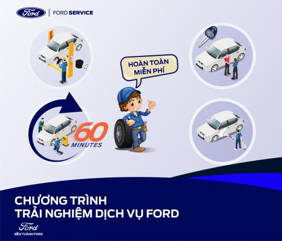 Chương Trình Trải Nghiệm Dịch Vụ Bến Thành Ford trong Tháng 12