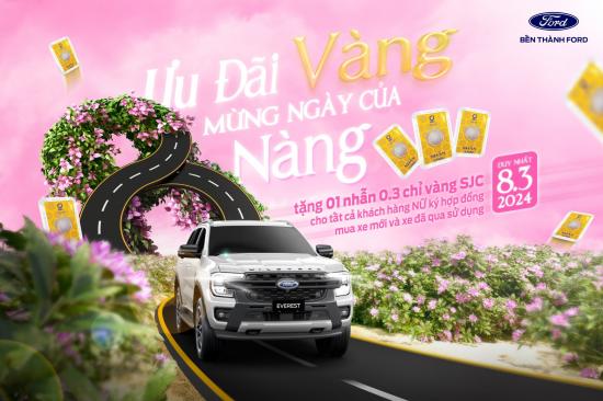 ƯU ĐÃI VÀNG - MỪNG NGÀY CỦA NÀNG duy nhất 8/3/2024