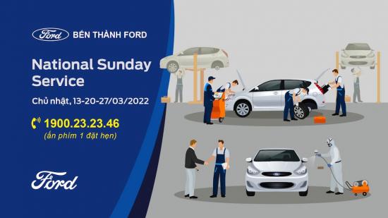 Dịch vụ ngày Chủ Nhật, 13-20-27/03/2022 - Tân trang xế xinh
