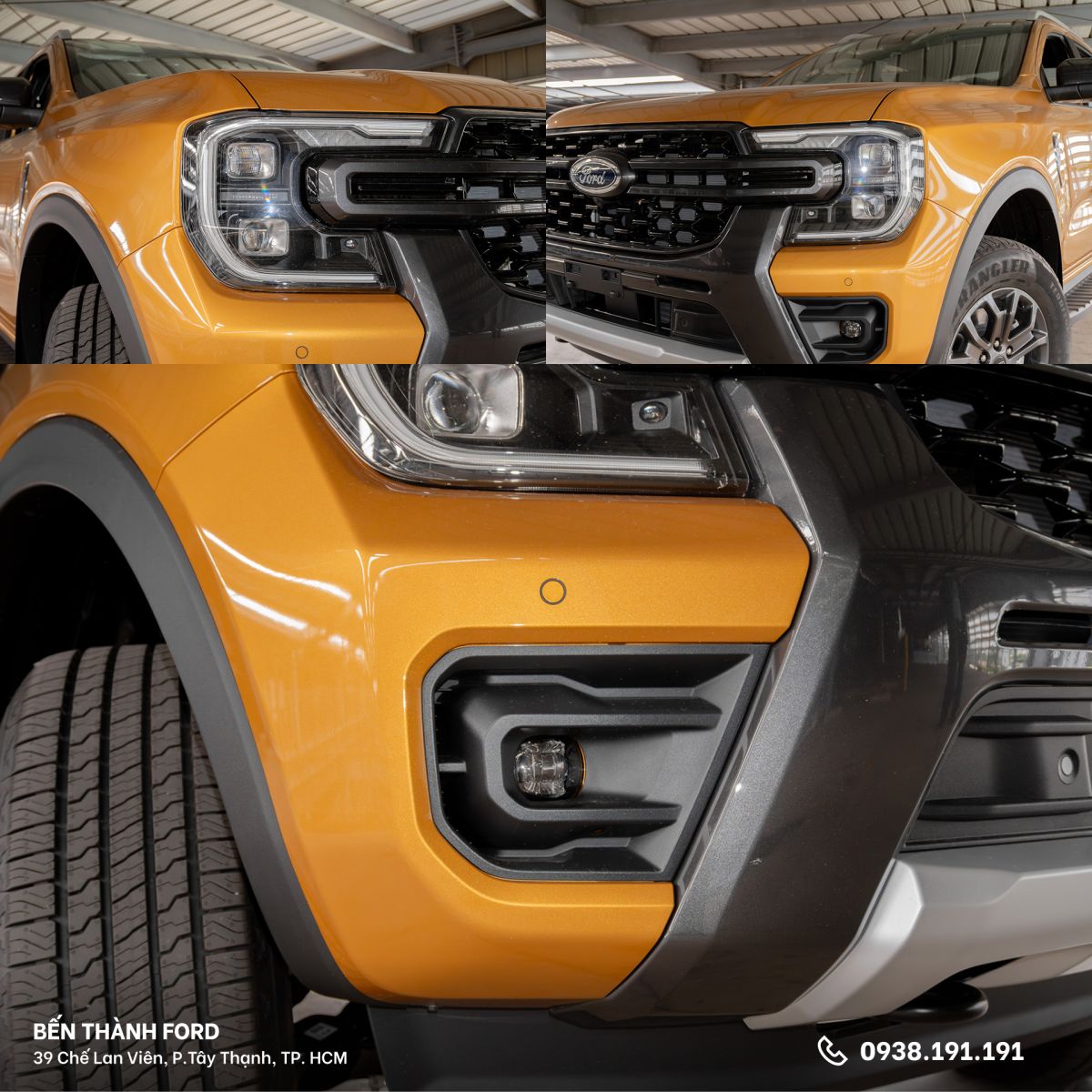 Đèn Matrix LED Ford Ranger Wildtrak