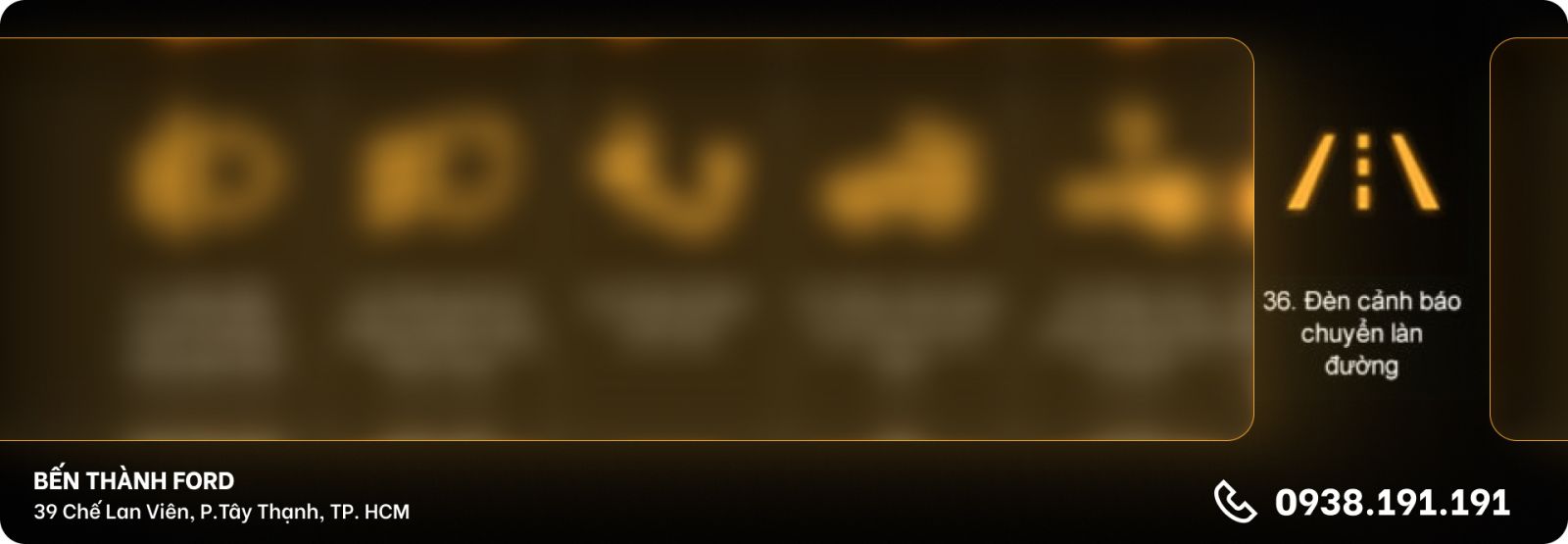 Đèn cảnh báo giữ làn đường