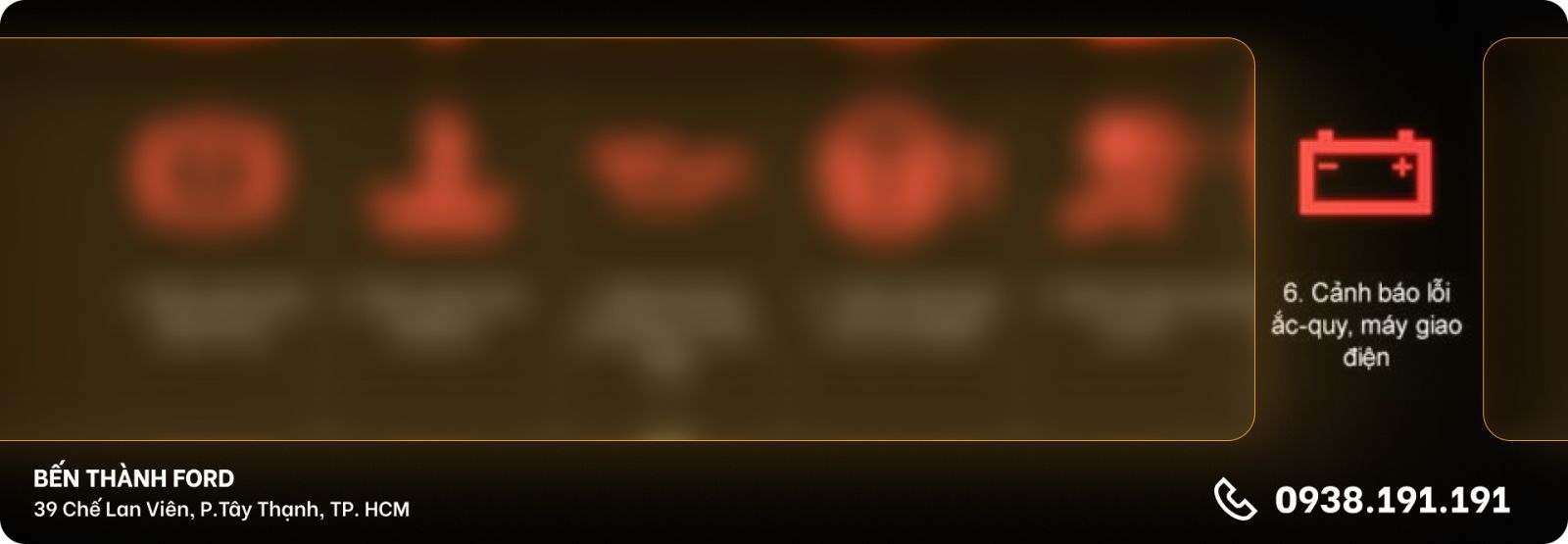 Đèn cảnh báo lỗi ắc quy