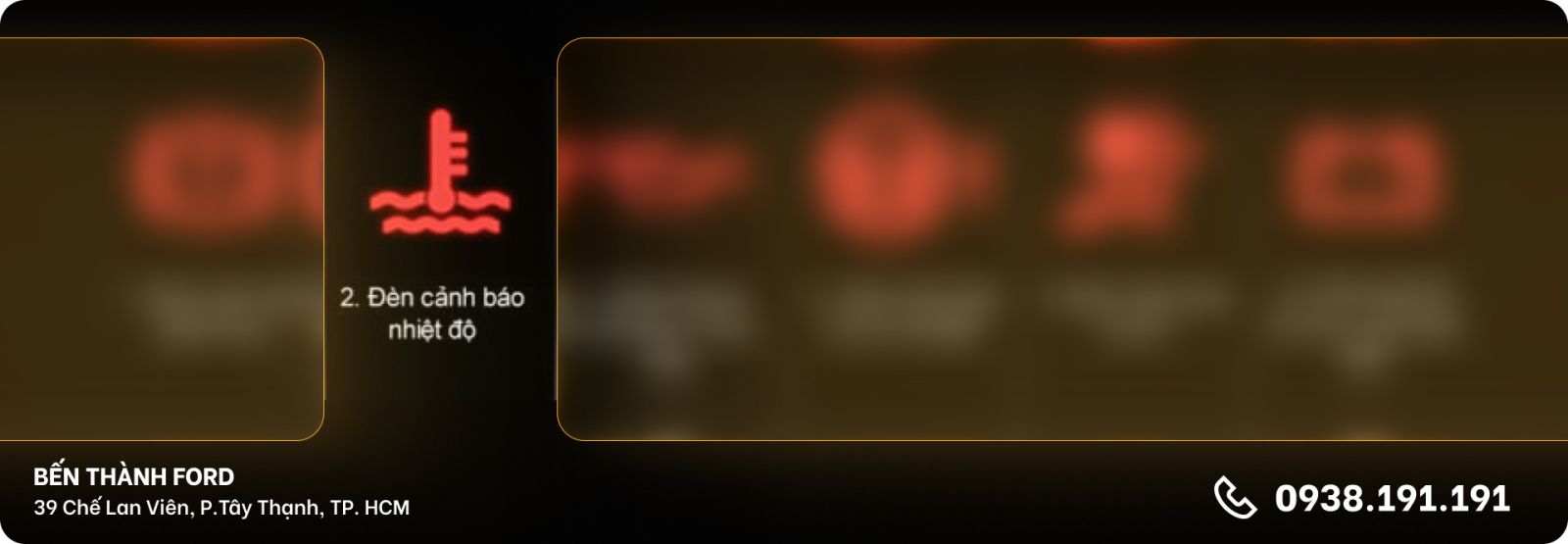 Đèn cảnh báo nhiệt độ động cơ