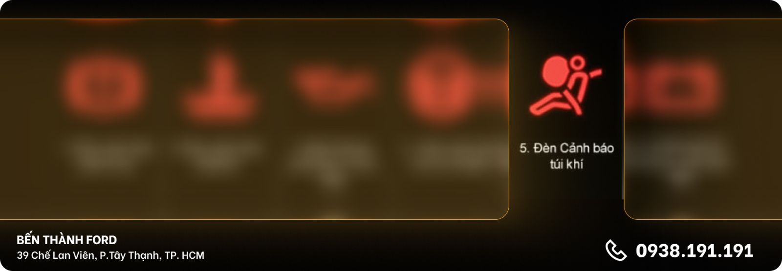 Đèn cảnh báo túi khí