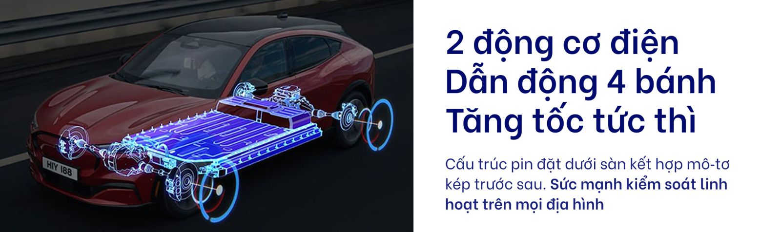 Động cơ điện Ford Mustang Mach-E Premium AWD