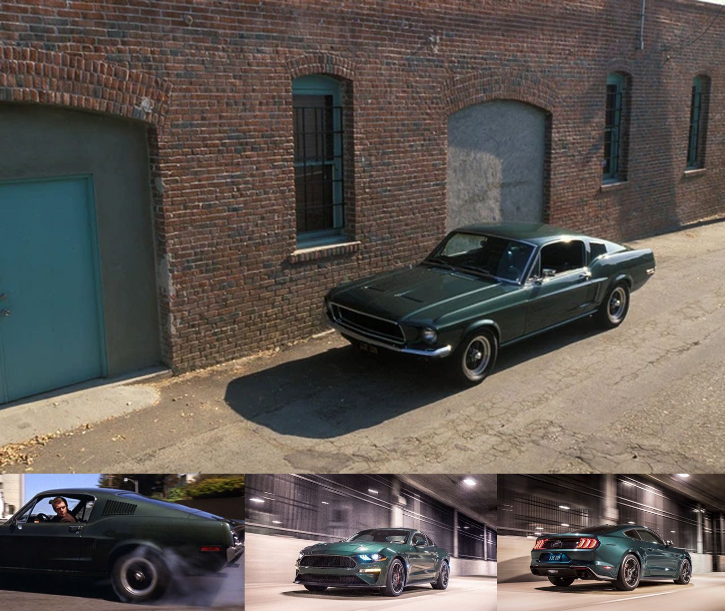 1968 Ford Mustang Fastback trong phim Bullitt