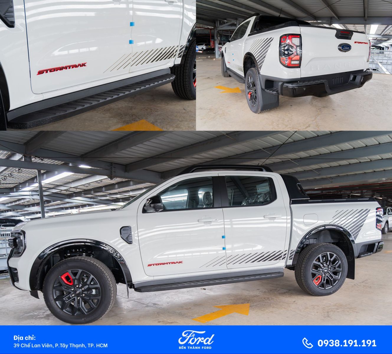 Bộ tem Ford Ranger Stormtrak