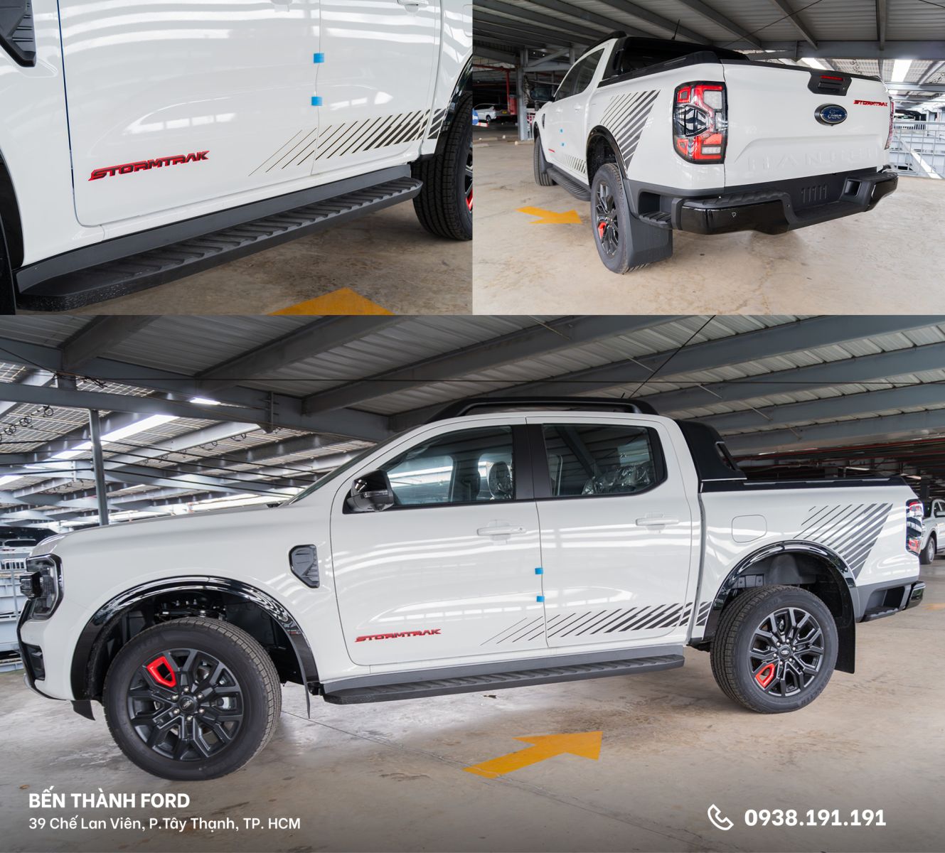 Ford Ranger Stormtrak nổi bật với bộ tem 