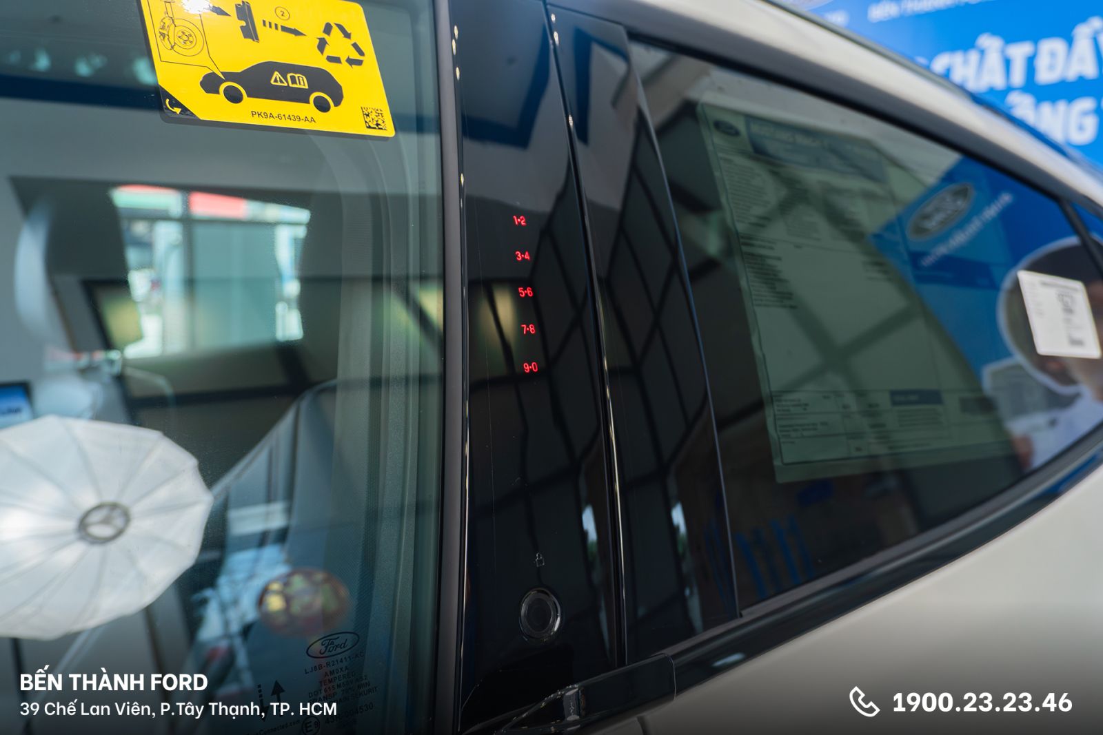 Công nghệ mở cửa bằng mã số – tiện lợi và an toàn trên Ford Mustang Mach‑E 