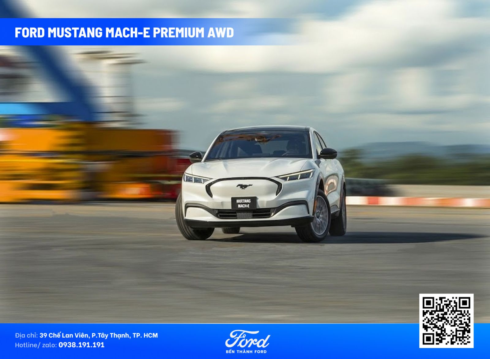 FORD MUSTANG MACH-E PREMIUM AWD 2026 MÀU TRẮNG