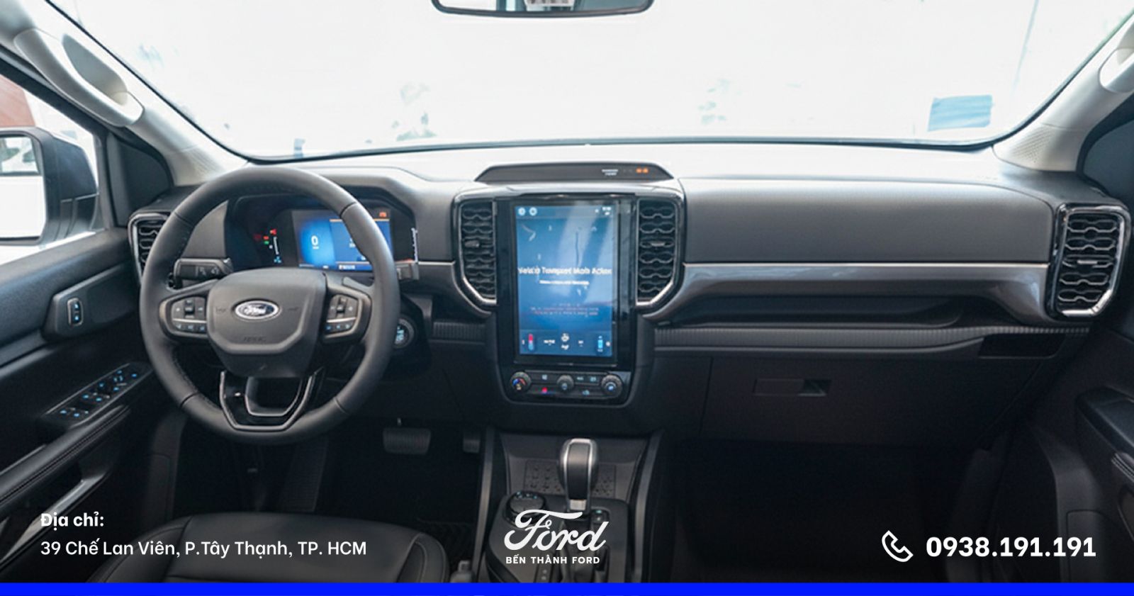 FORD RANGER SPORT MÀN HÌNH TRUNG TÂM