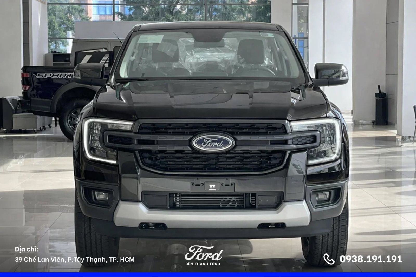 FORD RANGER SPORT MẶT TRƯỚC