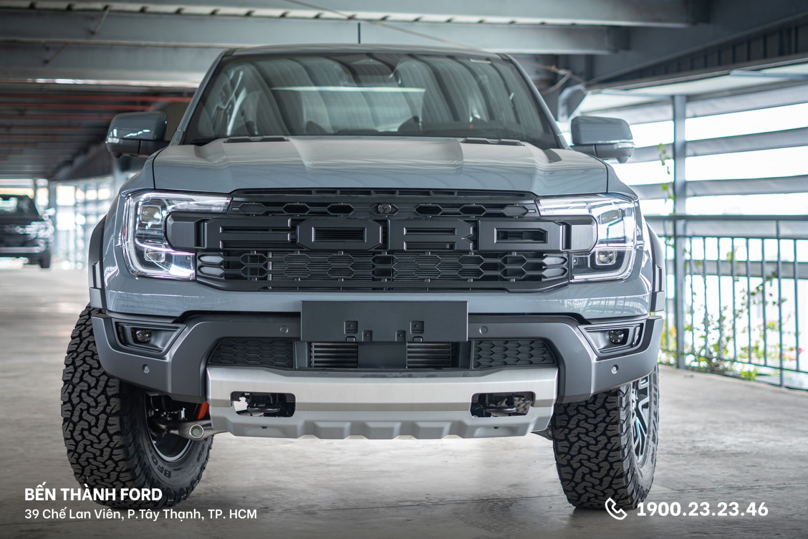 Ford Ranger Raptor thiết kế đầu xe