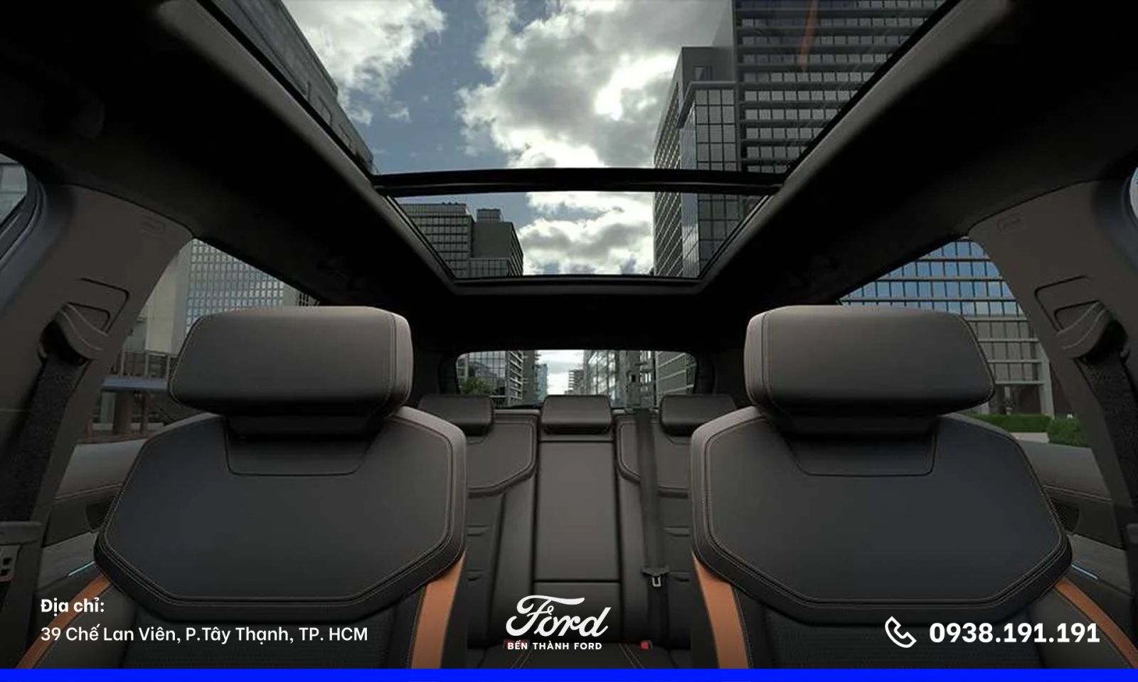 Ford Territory Titanium X cửa sổ trời toàn cảnh