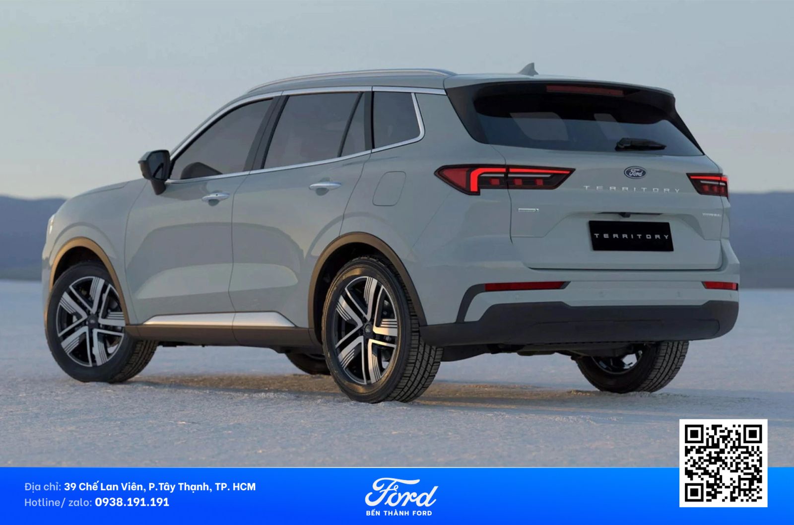 Ford Territory thiết kế nhận diện phiên bản cao 