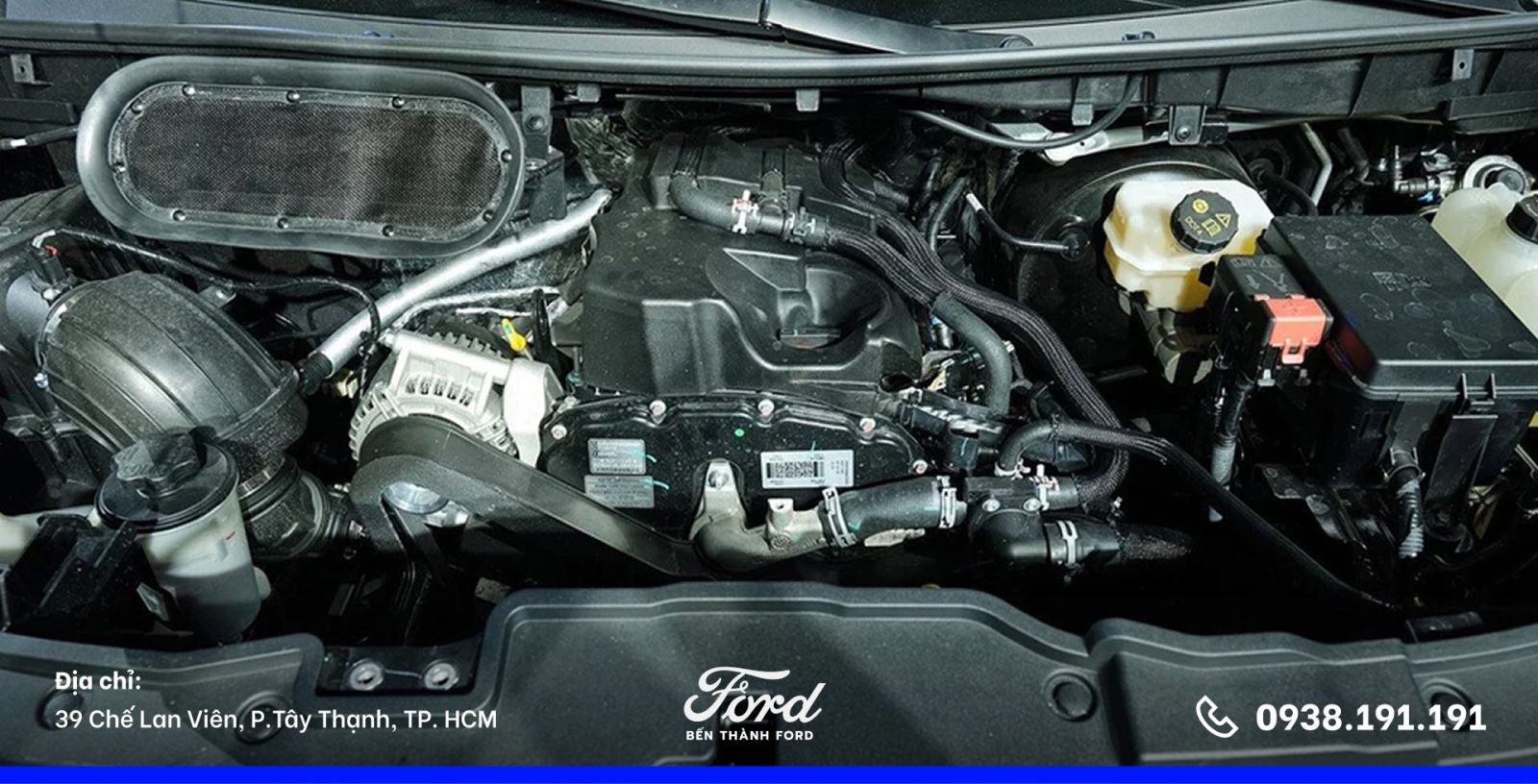 Ford Transit Trend động cơ