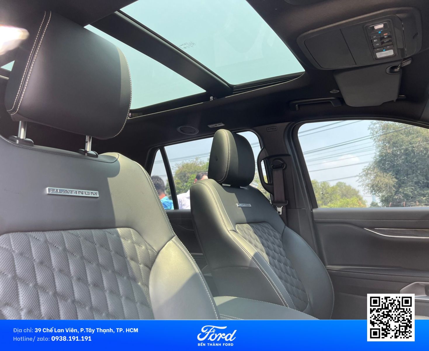 Ford everest Platinum thế hệ mới 2026 ghế lái