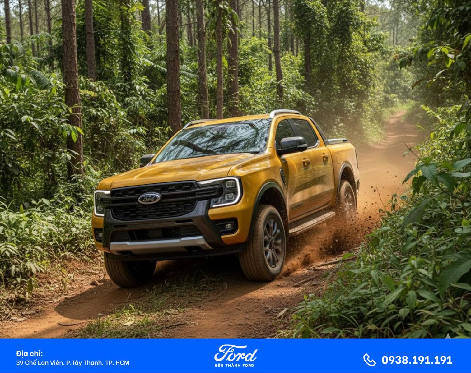 Ford ranger cho hành trình xuyên Việt